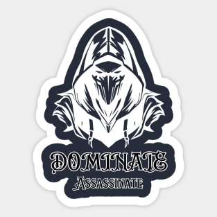 DOMINATE Sticker